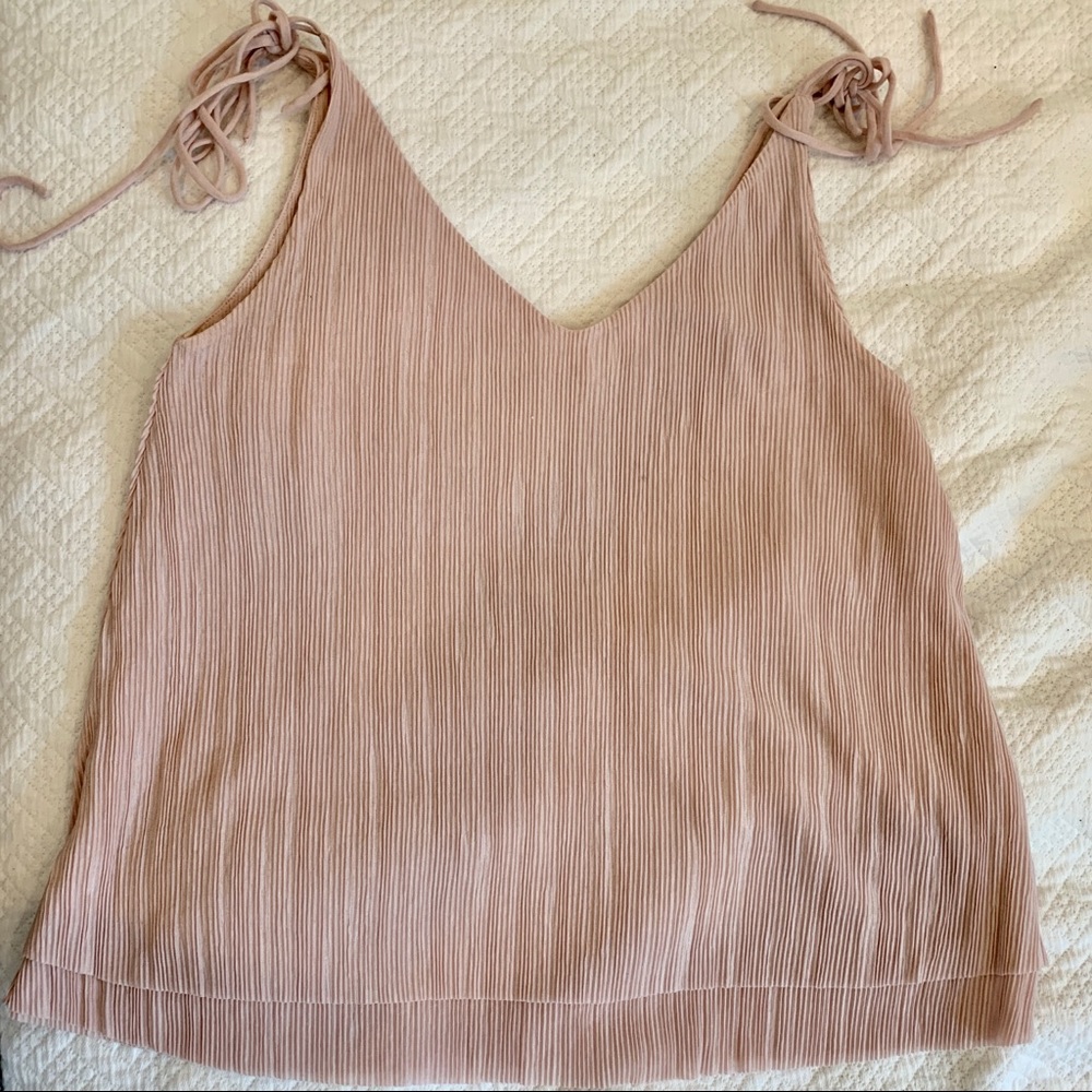 MANGO pink top